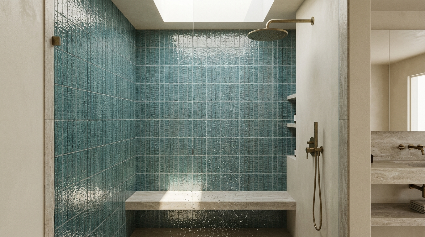 mosaïque salle de bain