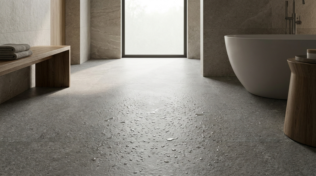 carrelage sol salle de bain
