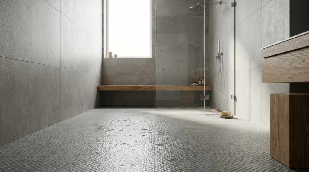 carrelage antidérapant salle de bain