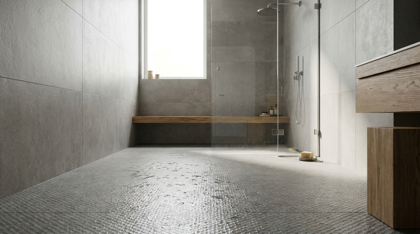 carrelage antidérapant salle de bain