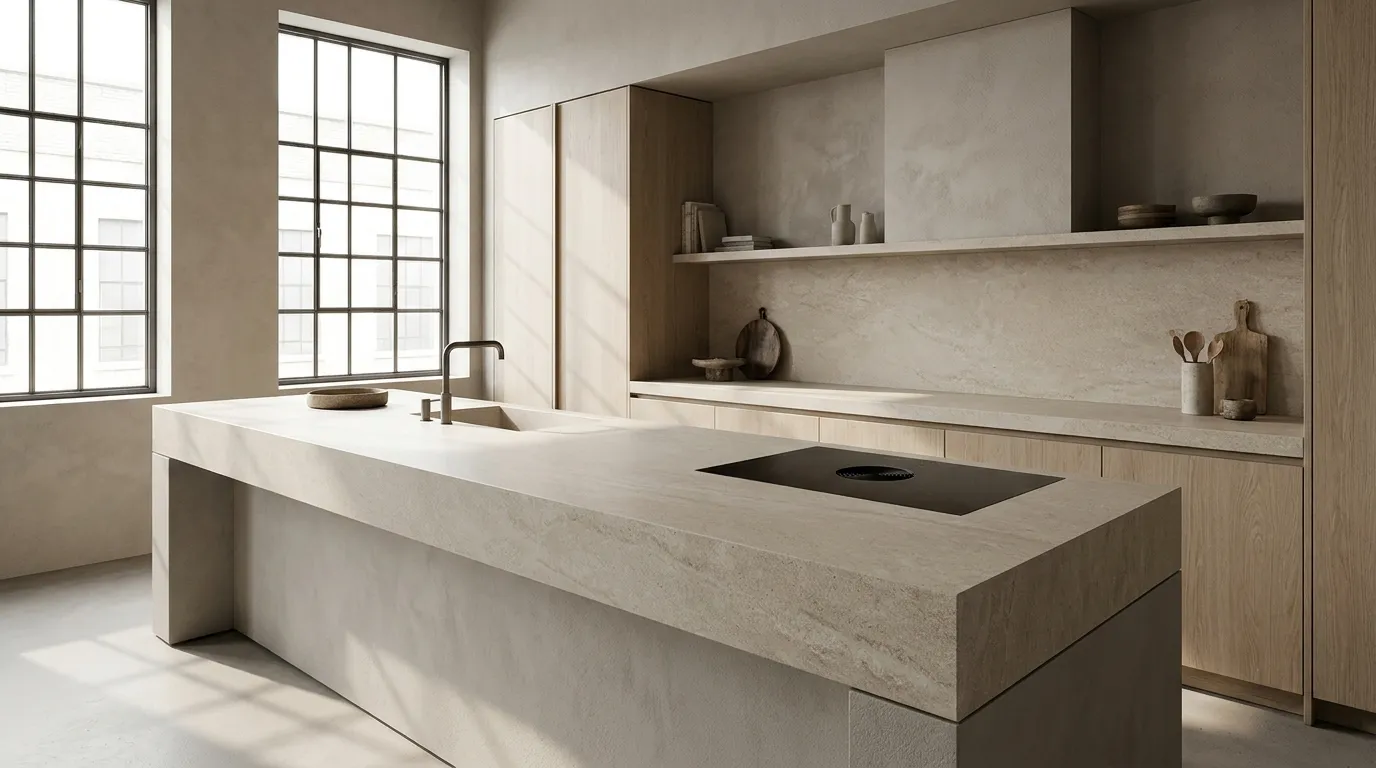 plan de travail sur mesure